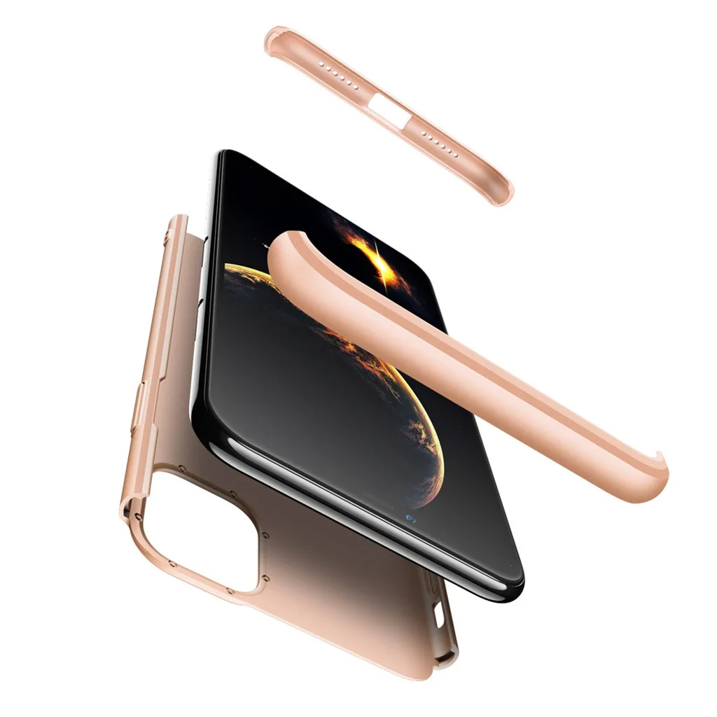 Mosunx для Iphone 11 6,1 дюймов чехол-крышка все включено чехол для телефона защищает телефон от повреждений и царапин, ПК/жесткий пластик