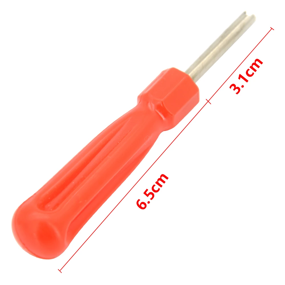 Auto Car Bicycle Slotted Handle Tire Valve Stem Core Remover Screwdriver Tire Repair Install Tool Car-styling Accessories