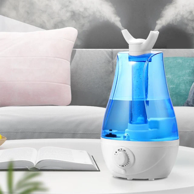 Humidificateur D'air À Ultrasons Avec Double Pulvérisateurs Pour  Bureau,diffuseur D'huile Essentielle Pour Chambre De Bébé À Domicile, Grand  Volume De Brume, 3000 Ml, - Humidificateurs - AliExpress