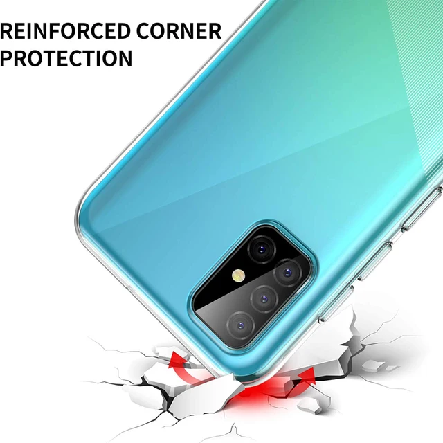 Ultrathin Phone Back Funda for Samsung Galaxy A01 Core A11 A21 A21S A31 A41 A51 A71 A81 A91 5G 360 Full Cover Case Soft TPU Bags 2