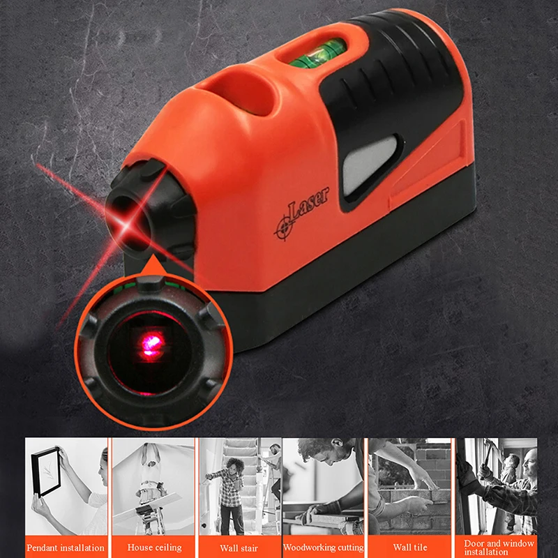 Mini multifunctional laser level wire Laser instrument Infrared Geodesy Wall and floor integrated with blisters | Инструменты