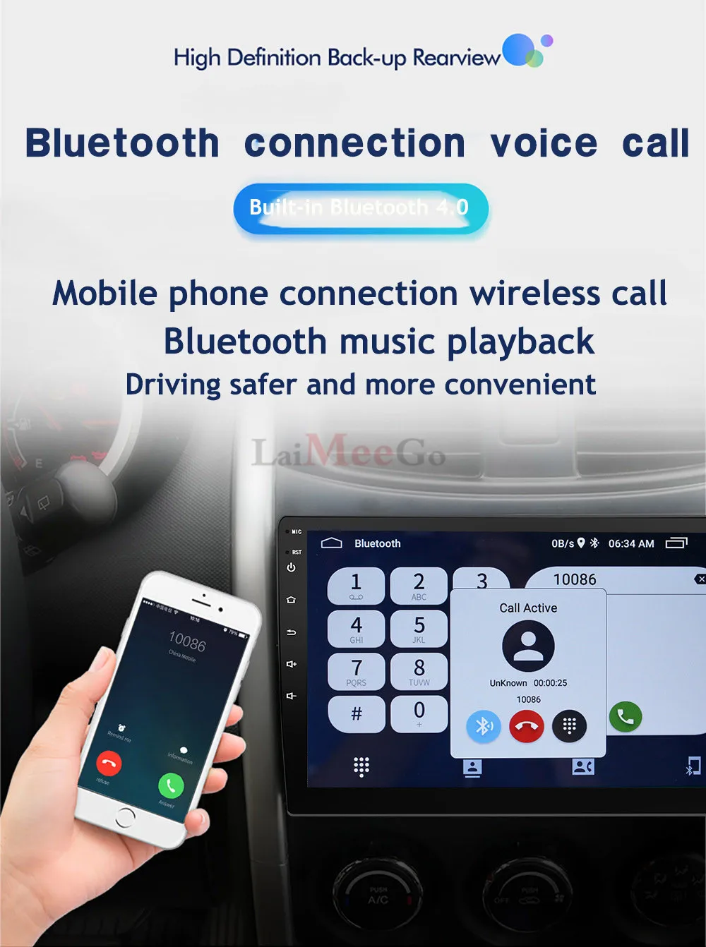 9 Inch Car HD Touch Screen Bluetooth Android Stereo Player 2 Din Radio GPS Navigation Mirror link  MP5 Android 8.1 Support WIFi (13)