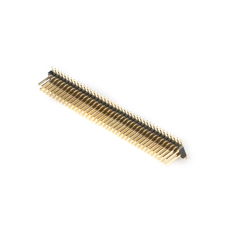 20 шт./лот SMD SMT 2*2/3/4/5/6/7/8/9/10/12/16/20/40/PIN двухрядный штыревой разъем 1,27 мм шаг ленточный соединитель 2X/6/8/10/20