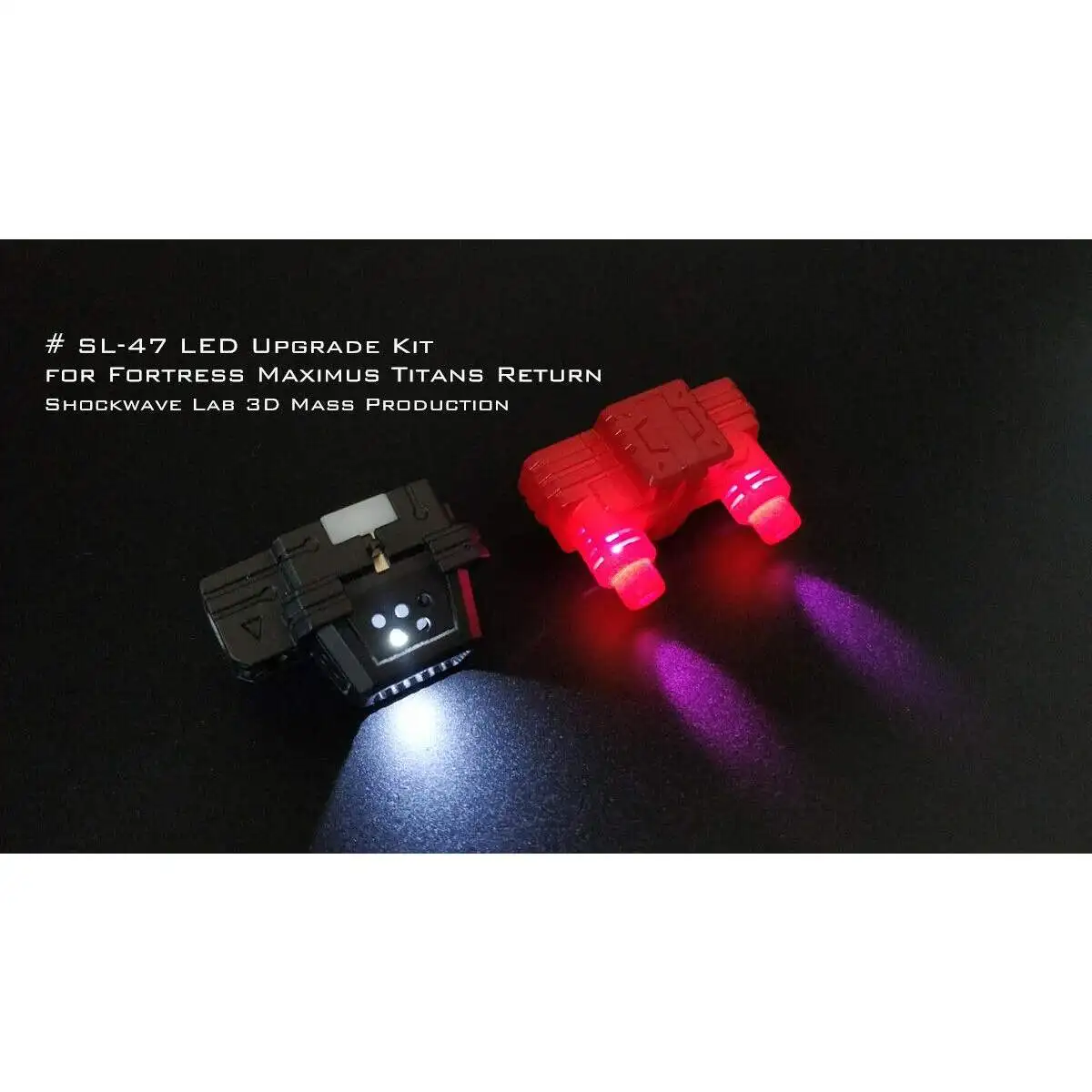 Светодиодный обновленный комплект для Shockwave Lab SL-47 Fortress Maximus Titans Return