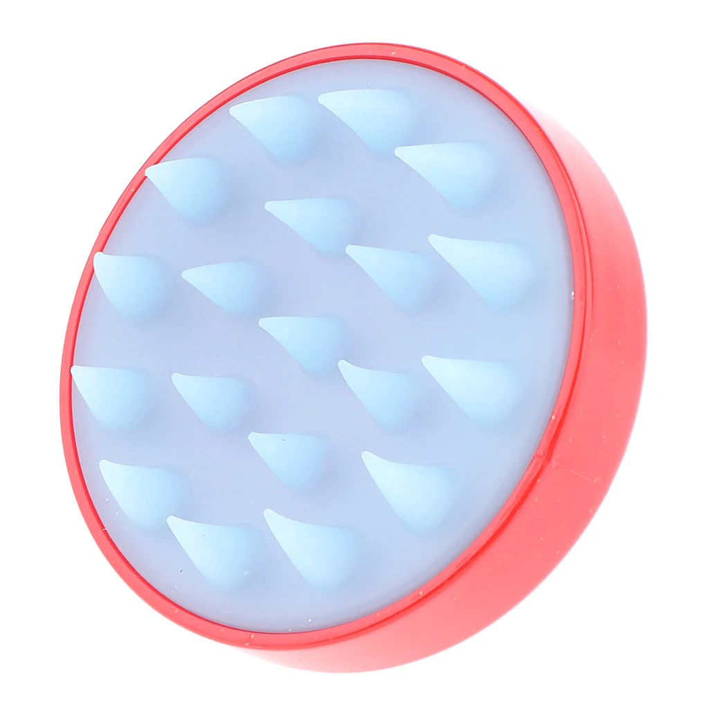 Soft Silicone Scalp Hair Care Shampoo Brush Hair Washing Scalp Massage Comb for Baby Body Washing Hair Brush Comb