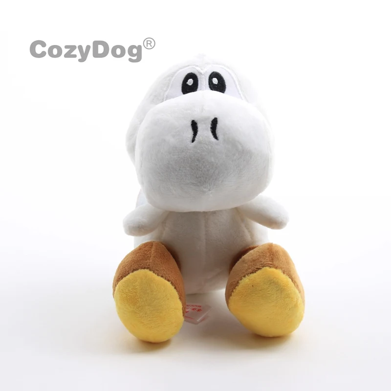 

Super Mario Bros Soft Dolls Game Toys Yoshi Dragon White ColorPlush Toy 6"15 cm Gift for Kids