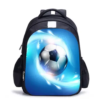 

Travel Multi Pockets 6 Colors Unisex Backpack Football Printed Daily Oxford Fabric Sport