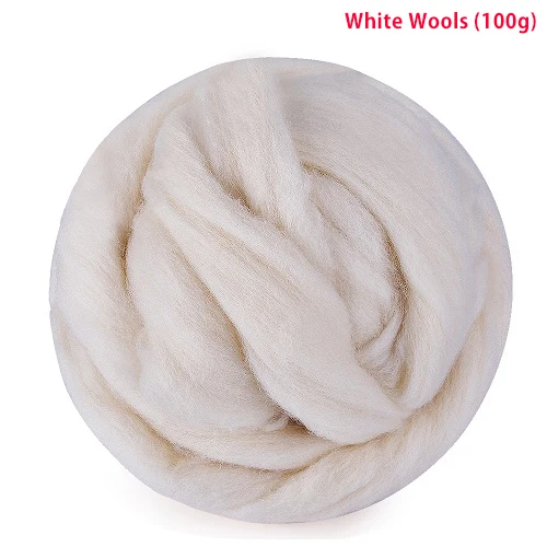 7/24/36/50 Colors Wool Felt Craft Kit Needle Felting Starter Fabric Yarn Roving DIY Spinning Sewing Mold Needlework Accessories - Цвет: A5