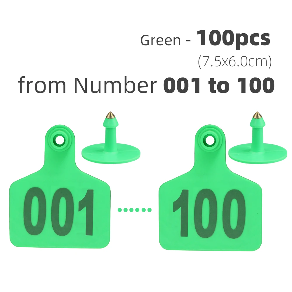 Green x 100pcs