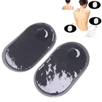 

Hot Selling 2Pcs/Set Reusable Silicone Electrode Massagers Pads Replacement Treatment Tool For Relieve The Tiredness