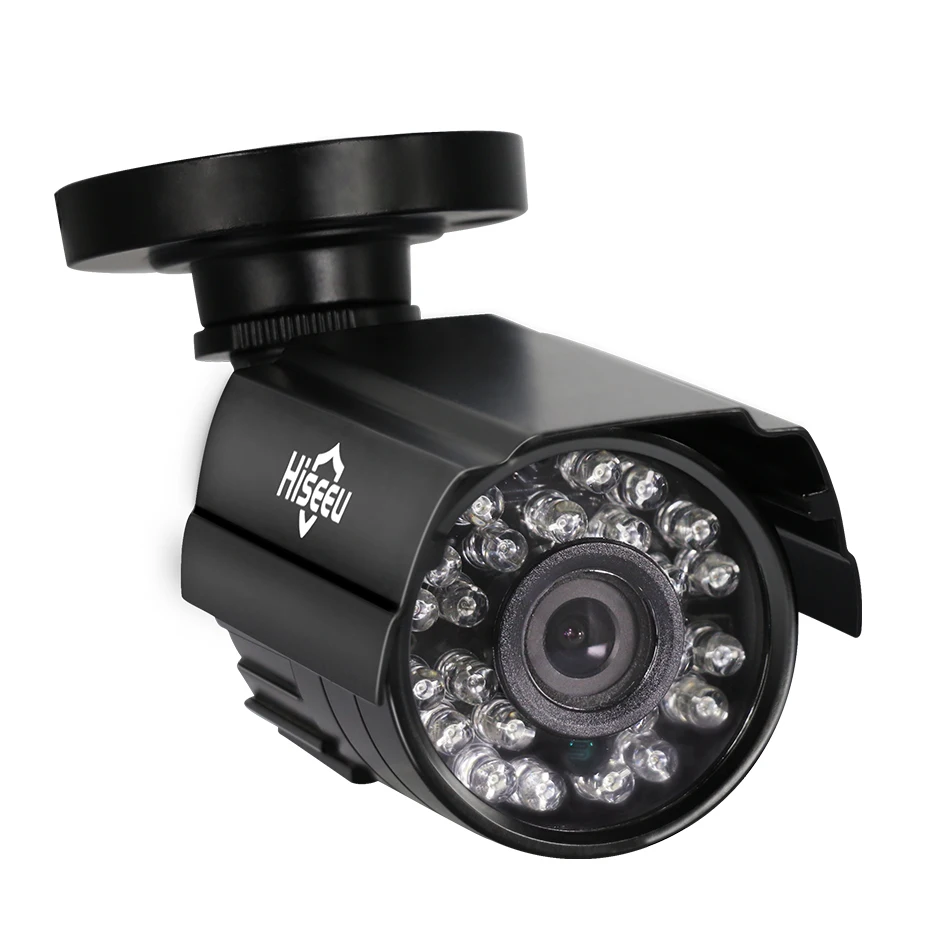 Hiseeu, 720 P, 1080 P, AHD камера, металлический чехол, для улицы, водонепроницаемая, пуля, CCTV камера, камера наблюдения, для cctv DVR системы безопасности