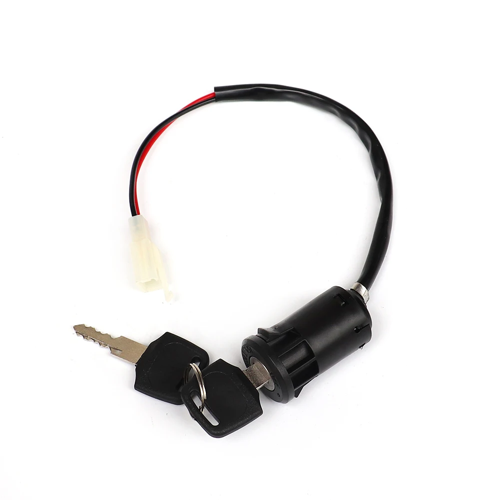 Ignition Key Switch 2 Wires Ignition Keys Start Switch Lock For Gokart Karting ATV Go Kart Scooter Motorcycle motorcycle ignition switch motorcycle switch motorcycle key scooter lock set 1 Set