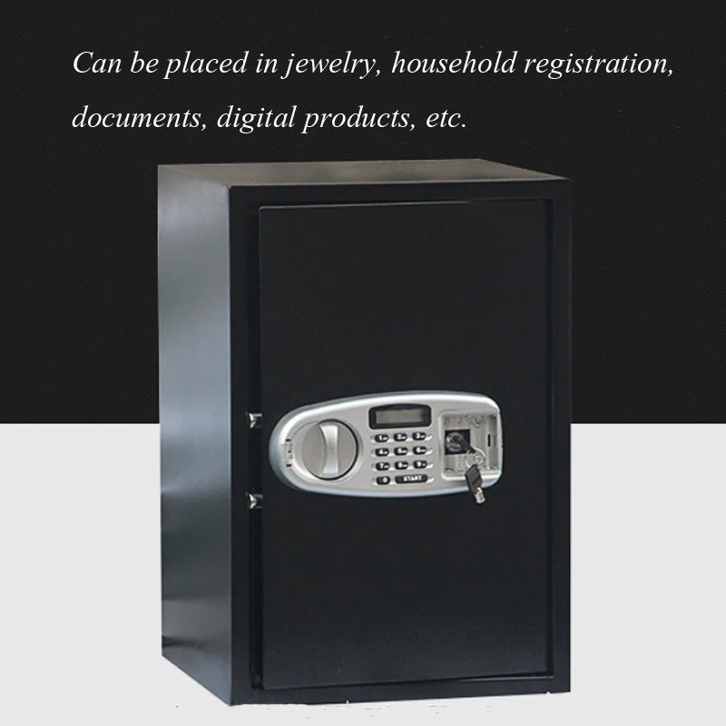Коробка безопасности, противоугонная электронная банка для хранения, для хранения денег, для хранения ювелирных изделий, для дома, офиса