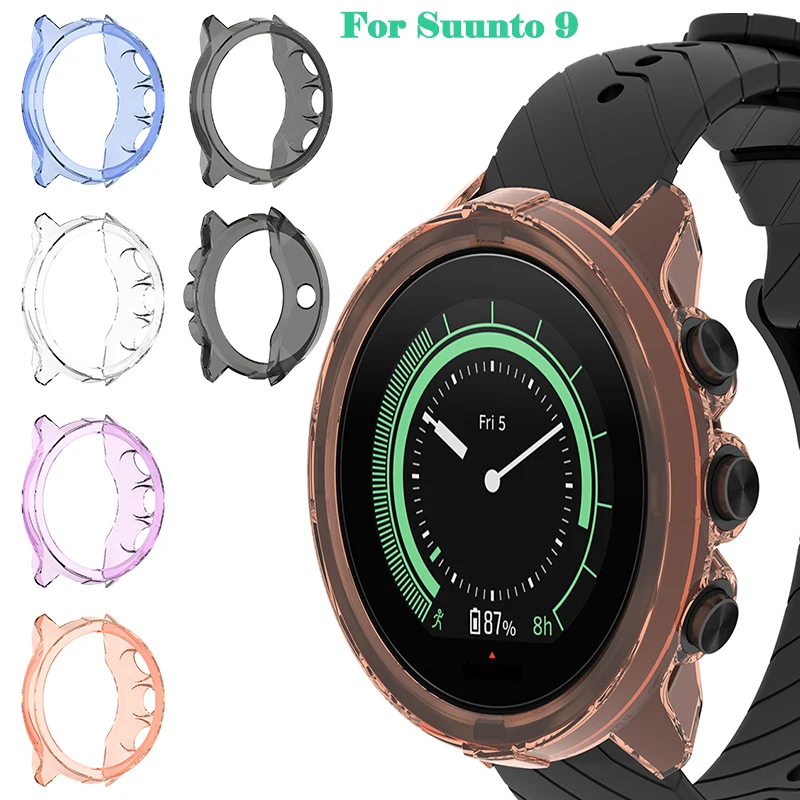 

Soft TPU Case for Suunto 9 Spartan Sport Wrist HR Baro Cover Durable Shell Protector Elegant Watch Comfortable Element
