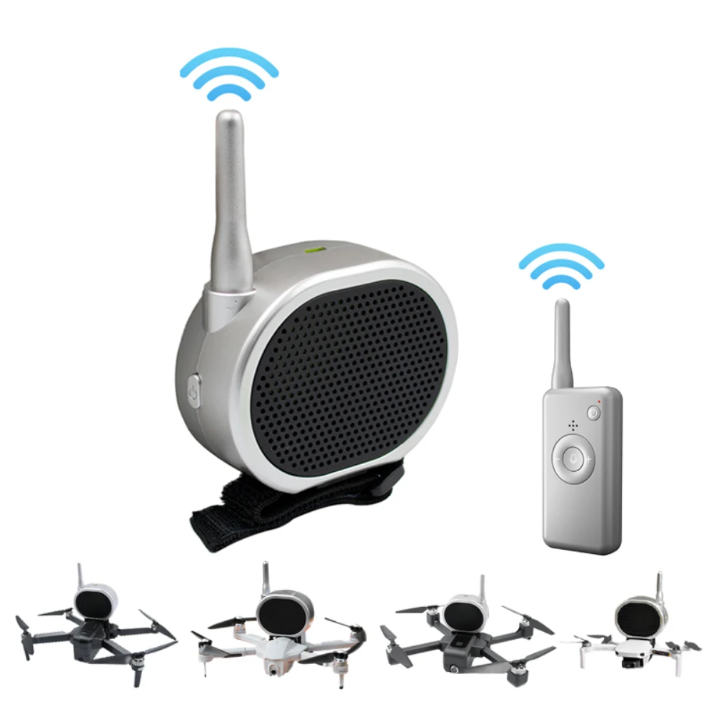 

Drone Speaker Megaphone for Drone camera Aerial Broadcasting With A Loudspeaker 1200m Control Distance drone profissional dji ma
