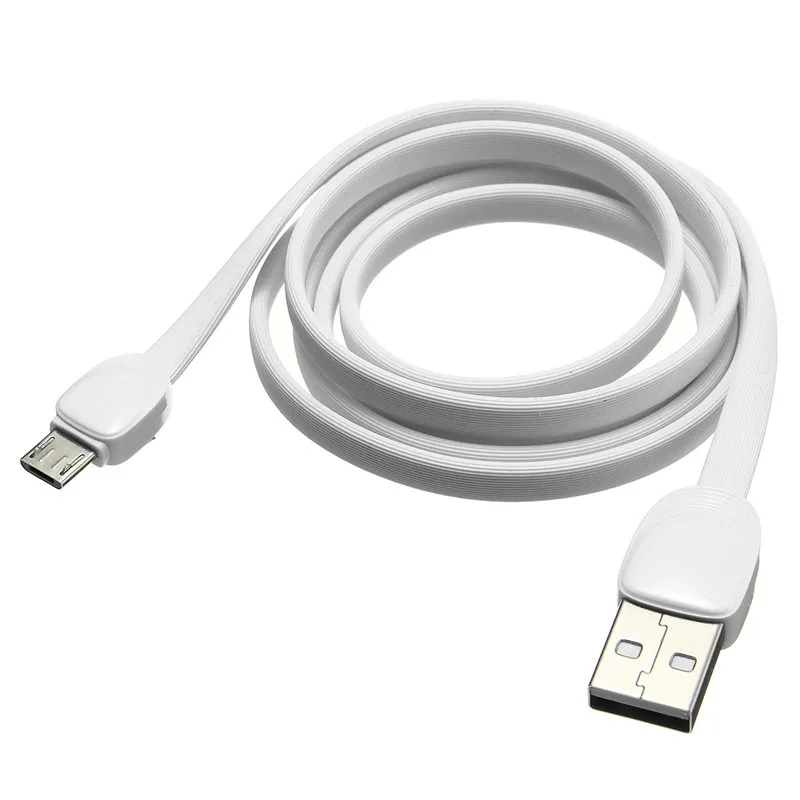 Белый RC-040m в виде ракушки 2.1A USB зарядное устройство кабель синхронизации данных мобильные телефоны кабели для samsung/htc/SONY/HUAWEI для Android - Цвет: Белый