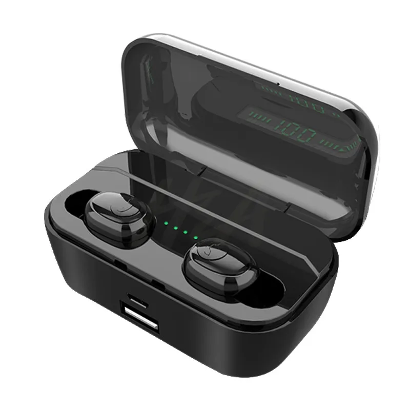 3 Беспроводные наушники TWS Bluetooth V5.0 8D стерео мини наушники гарнитура с микрофоном дисплей 3500 мАч зарядная коробка громкой связи Наушники G6S - Цвет: 3