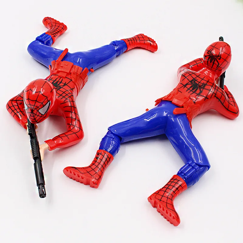 Bear out Electric Spider-Man pa bing CHILDREN'S Toy Light Included Light Voice Will Crawling Django pa bing Toy