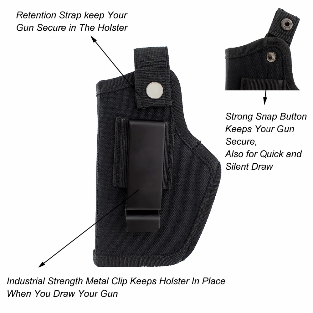 Пистолетная кобура скрытого ношения Ultimate iwb owb Пистолетная кобура скрытого ношения Ultimate iwb owb