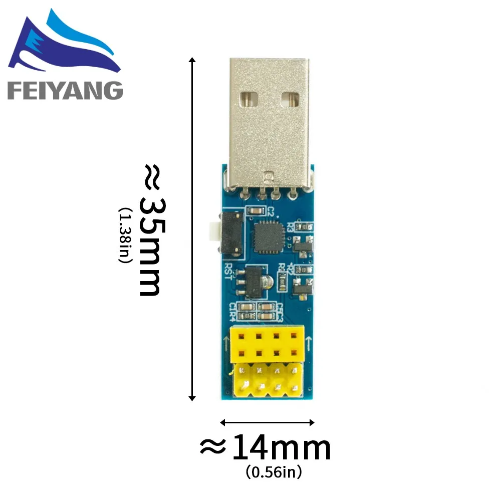 ESP8266 CP2104 ESP-01 WIFI módulo downloader USB para chips de série ESP ELO v1.0