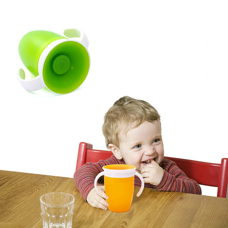 Bouteille à eau Anti-déversement | Tasse Anti-fuite à 360 degrés bébé apprentissage gobelets magiques pour enfants, alimentation en toute sécurité pour tout-petits