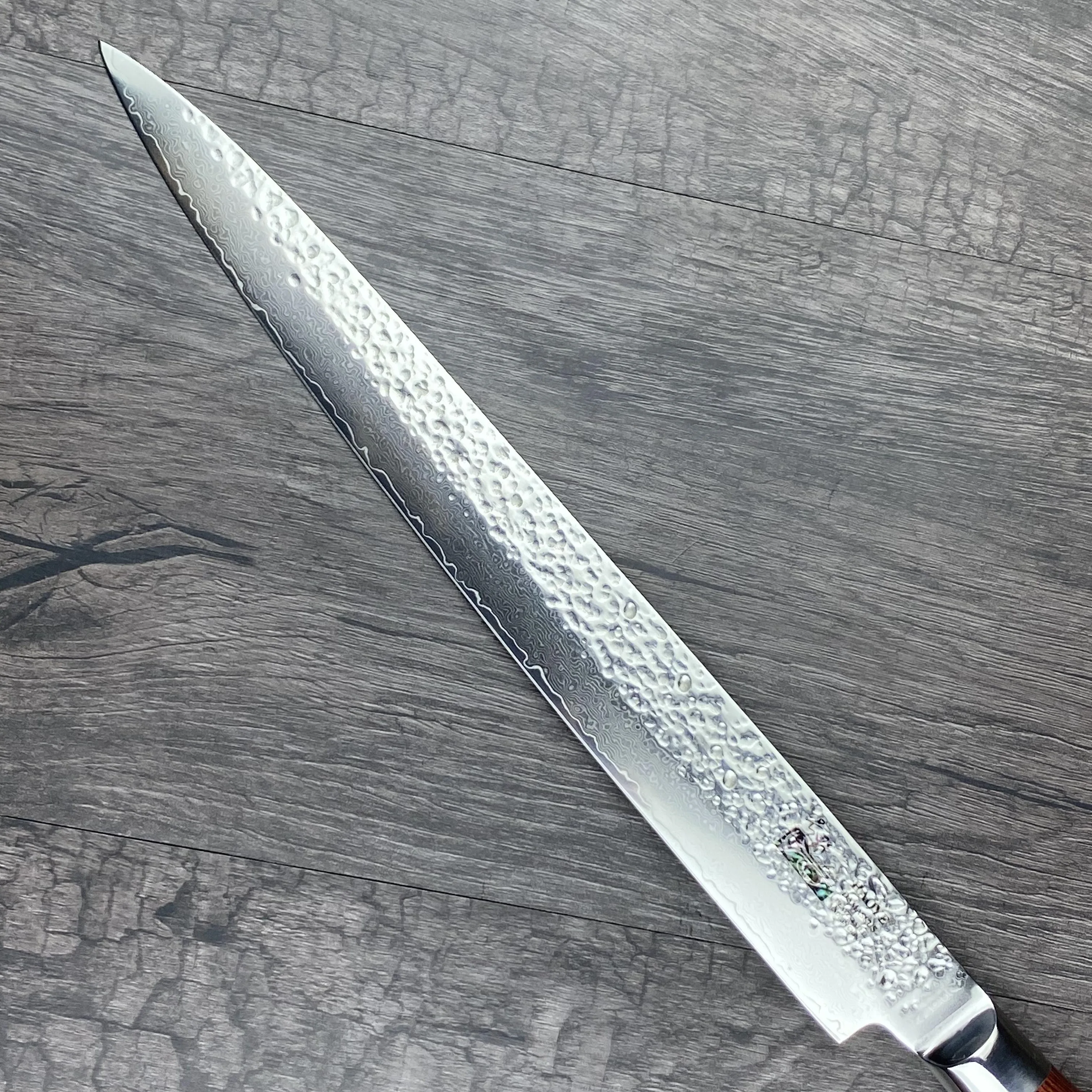 HAOYE 10 &quotдамасский нож японский кухонный слайсер susi молоток для филе кованый шеф