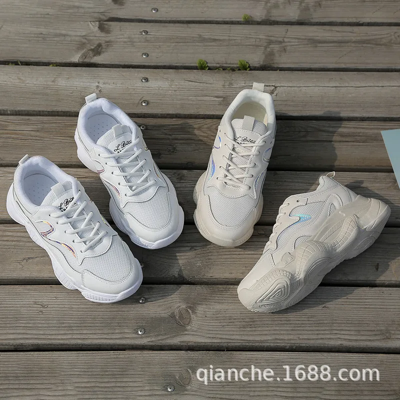 

INS Super Fire Athletic Shoes 2019 Spring New Style Online Celebrity Coconut Versatile Elevator Shoes WOMEN'S Shoes Casual Shoes