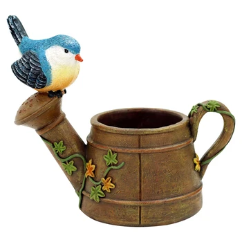 

Retro Garden Tool Tabletop Fleshy Gift Miniature Landscape Home Decoration Balcony Shower Tray Shape Flower Pot Living Room