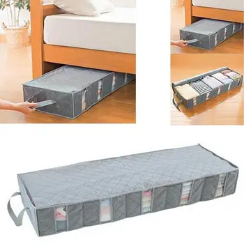 

Bed Bottom Storage Box Folding Quilt Under Bed Storage Bag Wardrobe Quilt Clothes Dustproof Moisture-proof Finishing Container