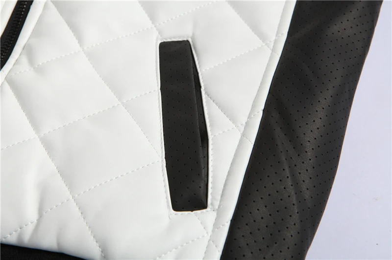 New High Quality PU Leather Jacket Men Fashion Patchwork Motorcycle Leather Jacket Europe America Style 5XL Leather Coat,Y210