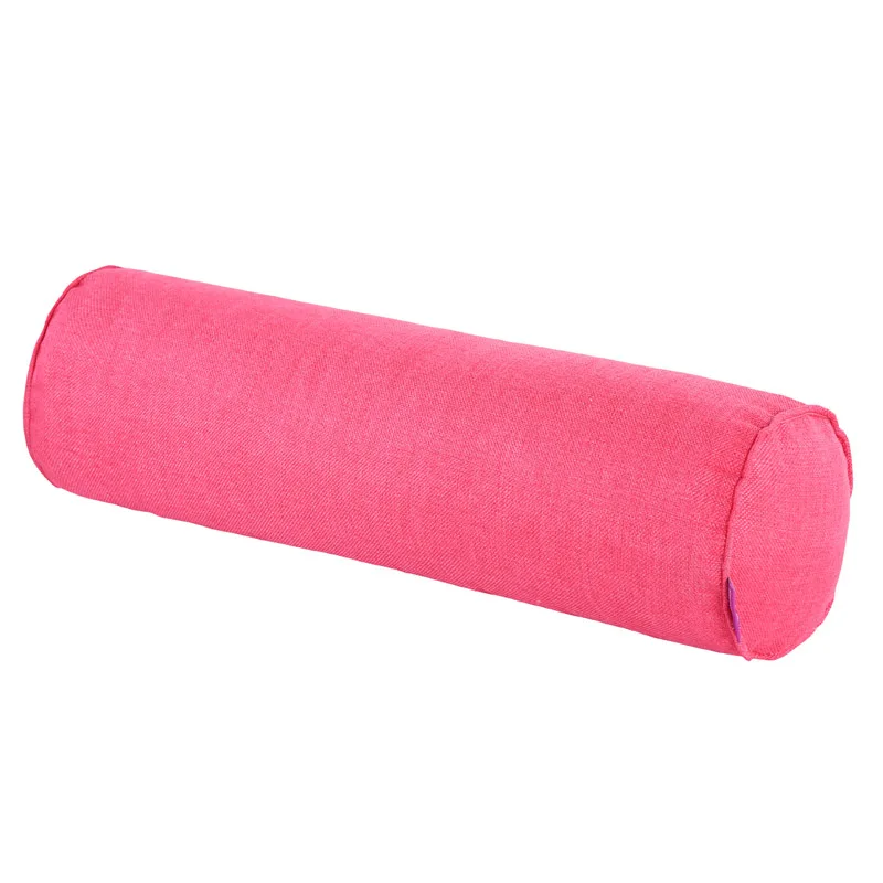 rose pink Большой размер, хлопковая цилиндрическая Подушка для сна, подарок бойфренду на день рождения, многофункциональная подушка для путешествий, подушка для шеи, дивана - Цвет: rose pink
