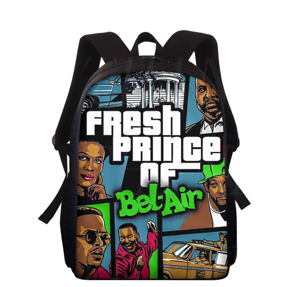 

THIKIN Fashion Backpack Multifunctional Backpacks Fresh Prince Cool Printed Laptop Shoulder Bags Teen School Bag Boys Custom New