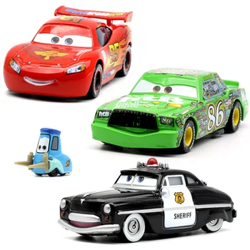 

Car Disney Pixar Cars 2 3 McQueen Car Rotz Boust Flame DJ Vingo Diecast Alloy Car Model Children's Day Gift Toy For Kid Boy Gift