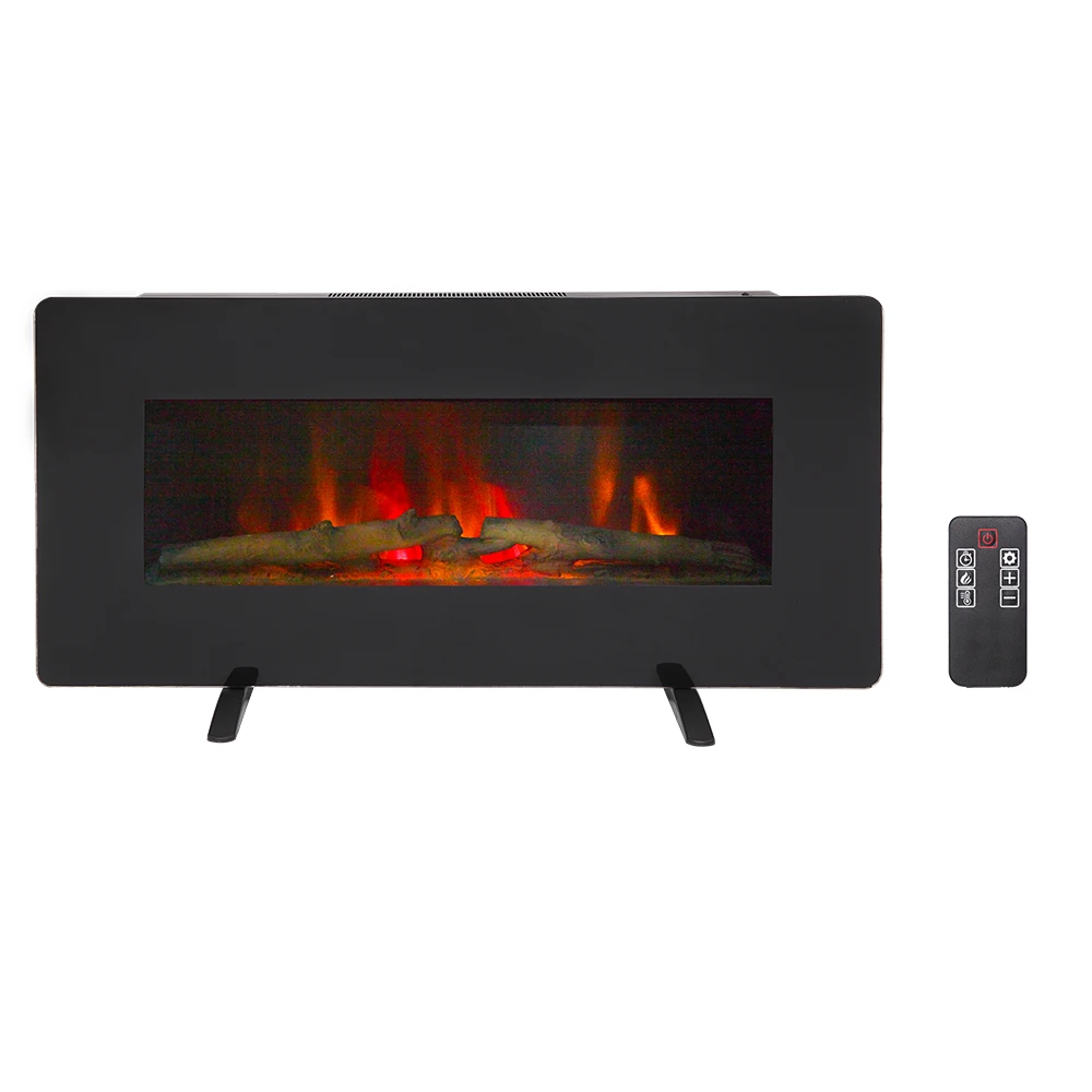 

SF311-36G 36 Inch 1400W Wall Hanging Fireplace With Small Remote Control Single Color Fake Wood Heating Wire Household