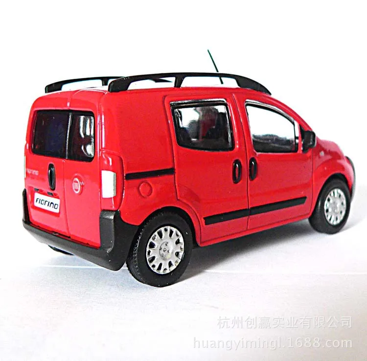 91019 колесо Scrollable статический сплав красная модель Fiat игрушечный автомобиль