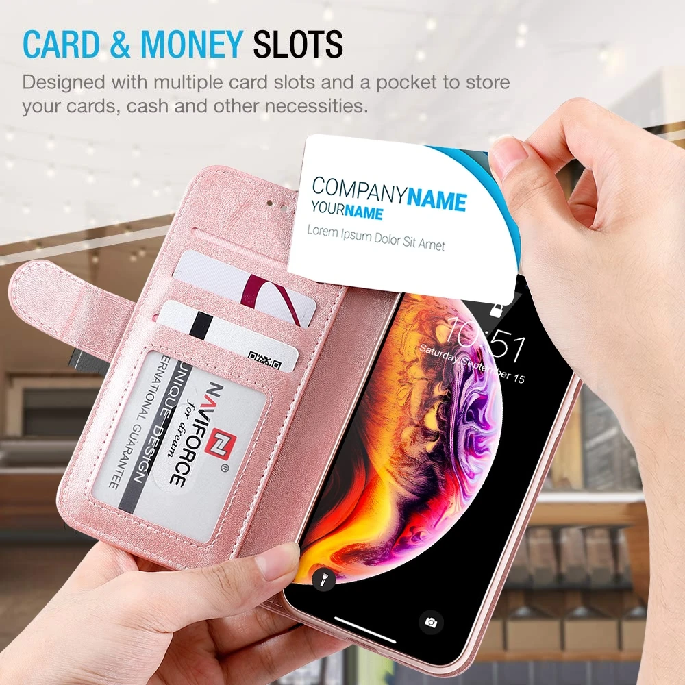 LLZ.COQUE Магнитный кожаный чехол бумажник для телефона IPhone X XS MAX XR 11 Pro Max 6 6S 7 8 Plus SE 5S 5