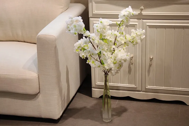 

Искусственное украшение для свадьбы, букет из белого цветка вишни