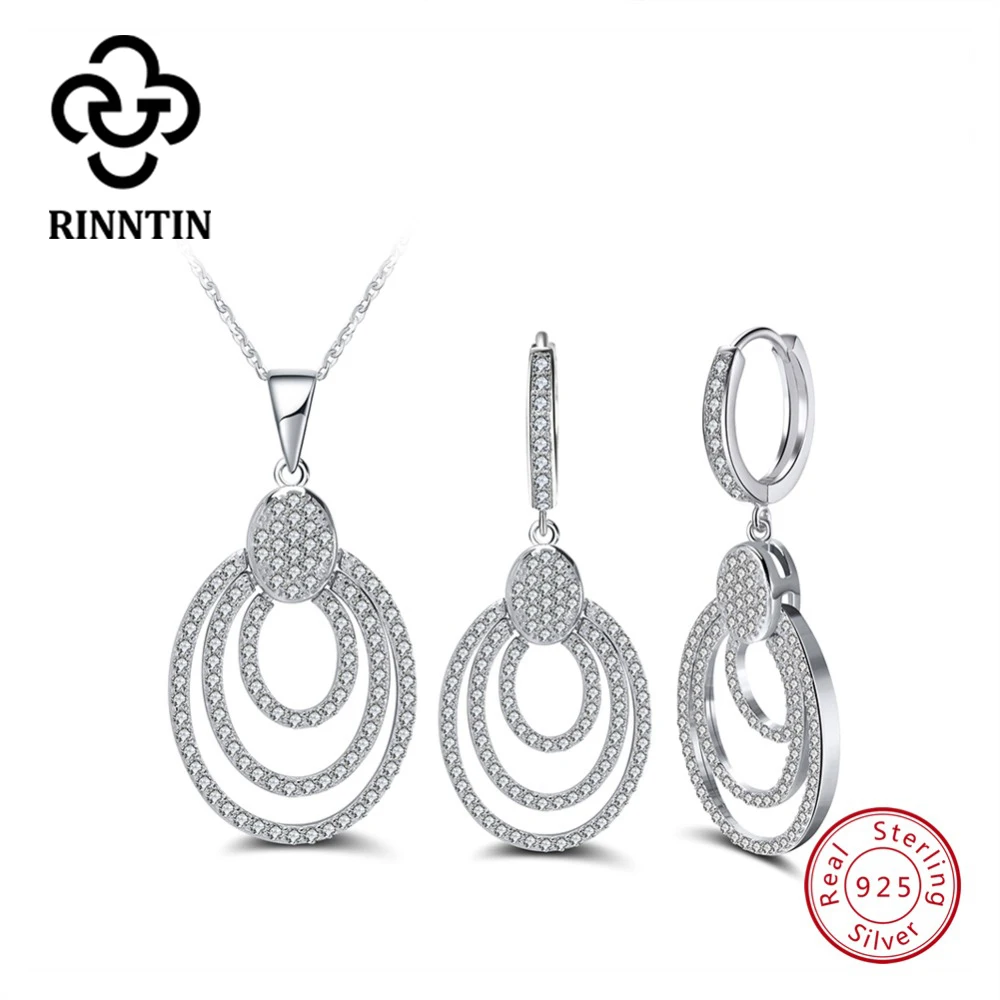 Женский комплект из колье и серёг серебра 925 пробы|jewelry sets|necklace anecklace designer |