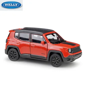 

WELLY Diecasts 1:36 JEP Renegade Trailhawk Simulation Alloy Pull Back Car Model Collection Kids Toys and Gifts Free Shipping