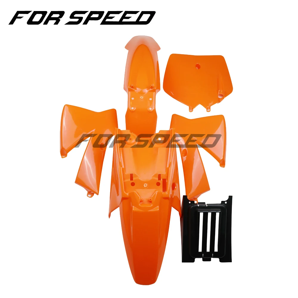 Kit Carene In Plastica Per Sx 50 Junior 39Cc 50Cc Sx 2002-2008 Arancione