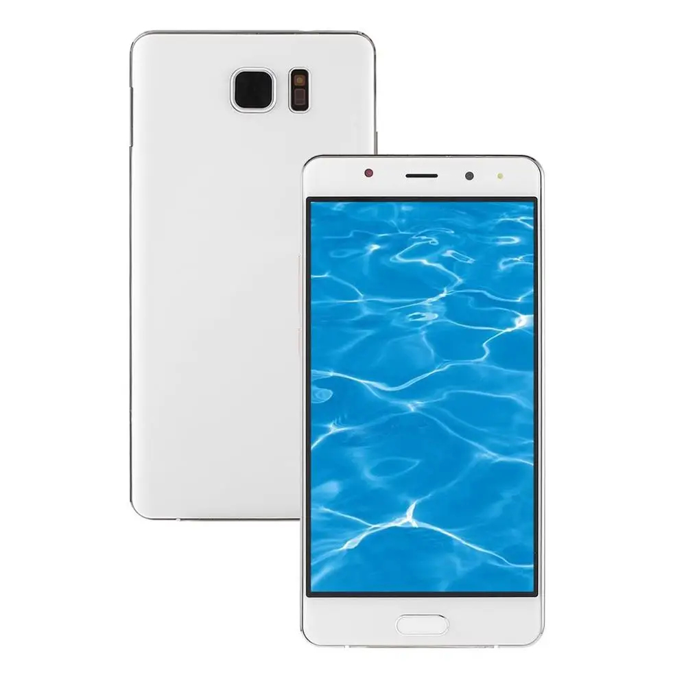 

6 Inches MTK6580 Smartphone Cell Phone For Android S8 Support Multi Language Dual Sim Dual Standy Front 200W Camera