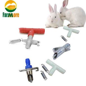 

2pcs /5 pcs Rabbit Water Nipple Automatic Nipple Water Feeder for Rodents Rabbit Nipple Drinking Tools Drinkers for rabbits