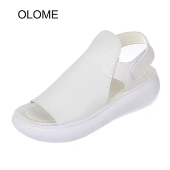 

2020 Summer Shoes Women Fashion Sandals Breathable Ladies Leisure Footware Female Casual Chaussures Hook&Loop zapatos de mujer