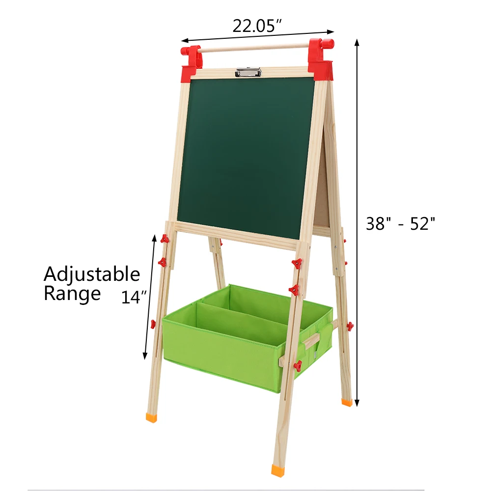 

HB-D126S Top Shaft With Non-Woven Storage For Children's Lift Table Easel Dropshipping ã€US warehouseã€‘