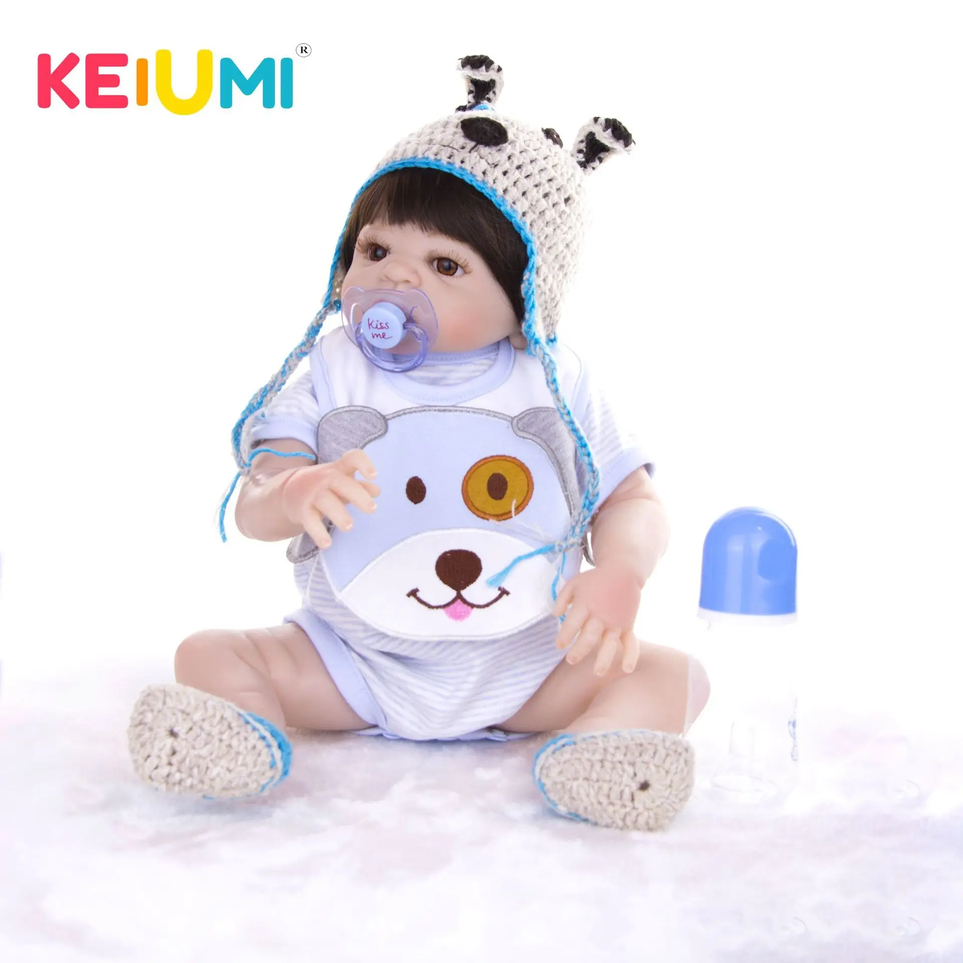  Keiumi AliExpress Hot Selling 19-Inch Reborn Baby Doll Model Infant Reborn Baby CHILDREN'S Toy