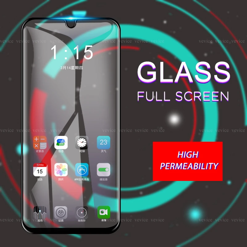 Полное покрытие закаленное стекло для samsung Galaxy S10e S6 S7 A50 A30 A70 против царапин ультра-Тонкое защитное стекло Для C7 C5 Note 4 5