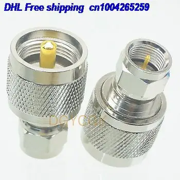 

DHL 50pcs Conversion Adapter UH female PL259 male M to female TV plug connector ~ radio antenna adapter connector 22cs