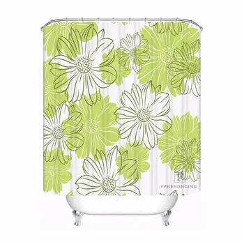 

Bath Curtain For Bathroom Custom Purple Circle Home Decor Shower Curtain Waterproof Fabric Hooks #180417-01-21