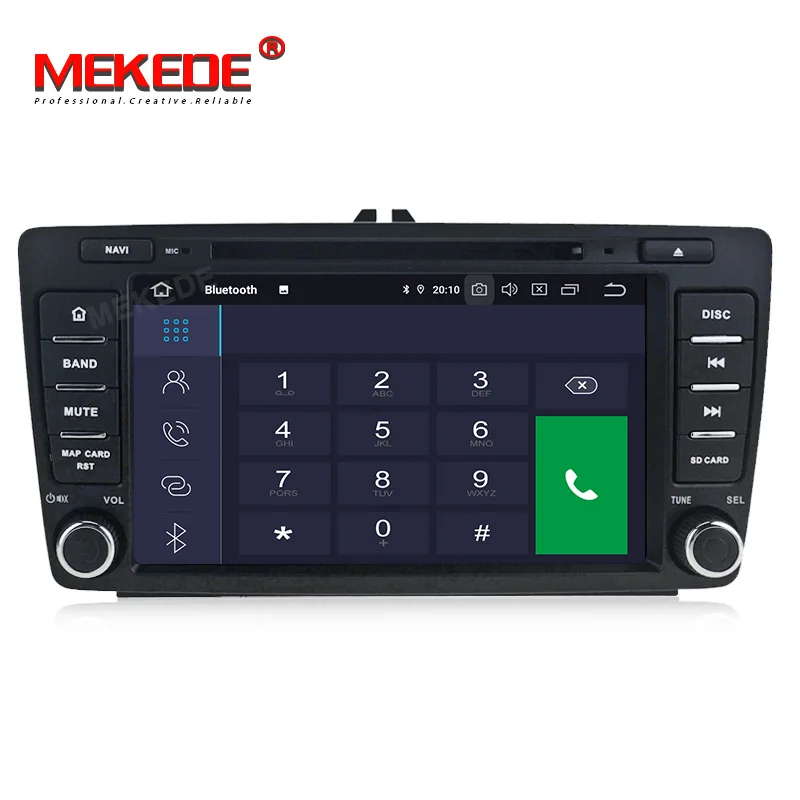 Cheap HD 4+64G PX5  2din Car Multimedia Player Android 9.0 DVD radio audio GPS player For Skoda Octavia 2008-2013 A 5 A5 Yeti Fabia 2