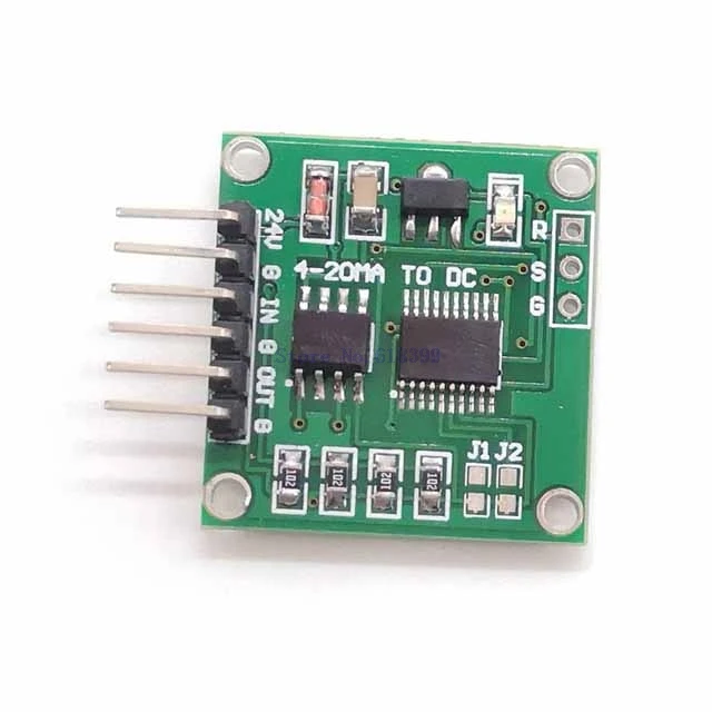 

A19-- 4-20MA To 0-5V Current To Voltage Module Linear Trans mation Transmitter Module Remote Data Acquisition
